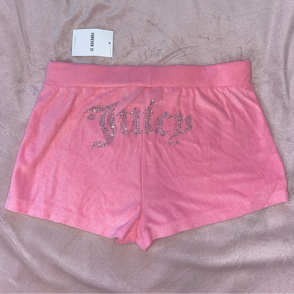 Juicy Couture  X Forever21 terry cloth shorts